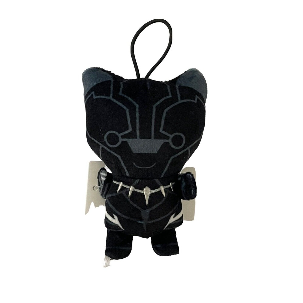 Hallmark Ornament Marvel Small Stars Black Panther 5" Plush